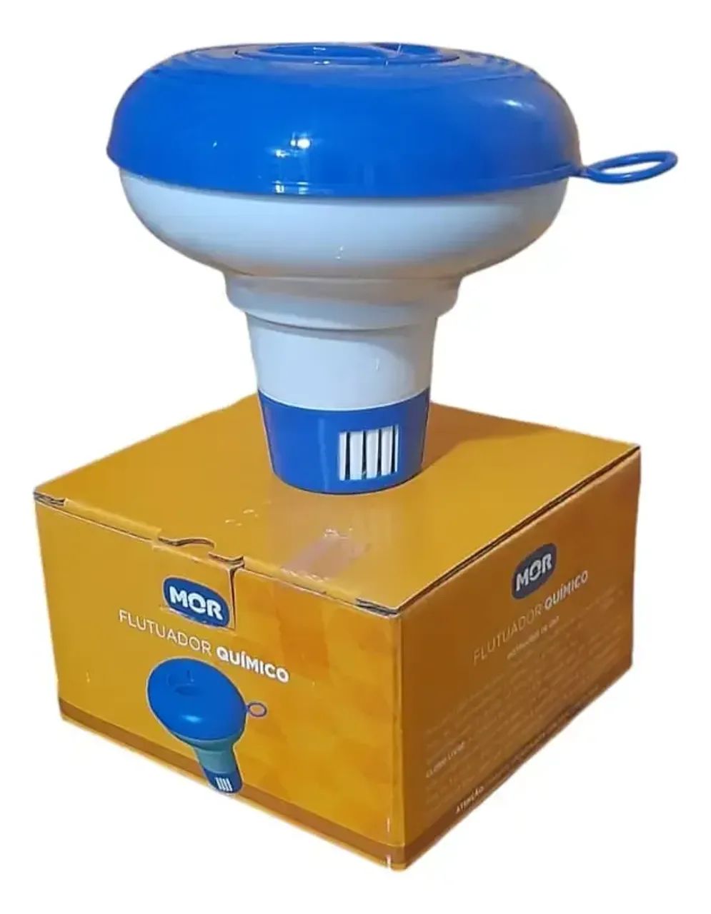 Flutuador Químico Pastilhas Cloro Azul