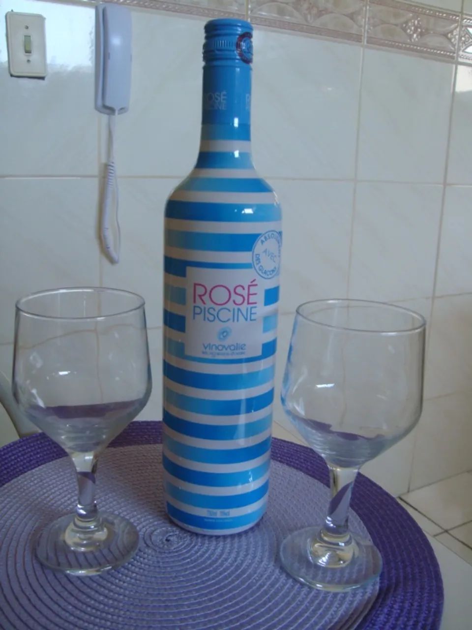 Vinho Rose suave Piscine (francês)