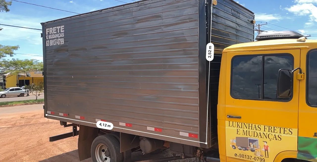Vendo caminhão BAÚ 608D - ACEITO TROCA EM CARRO MENOR VALOR  - Foto 2