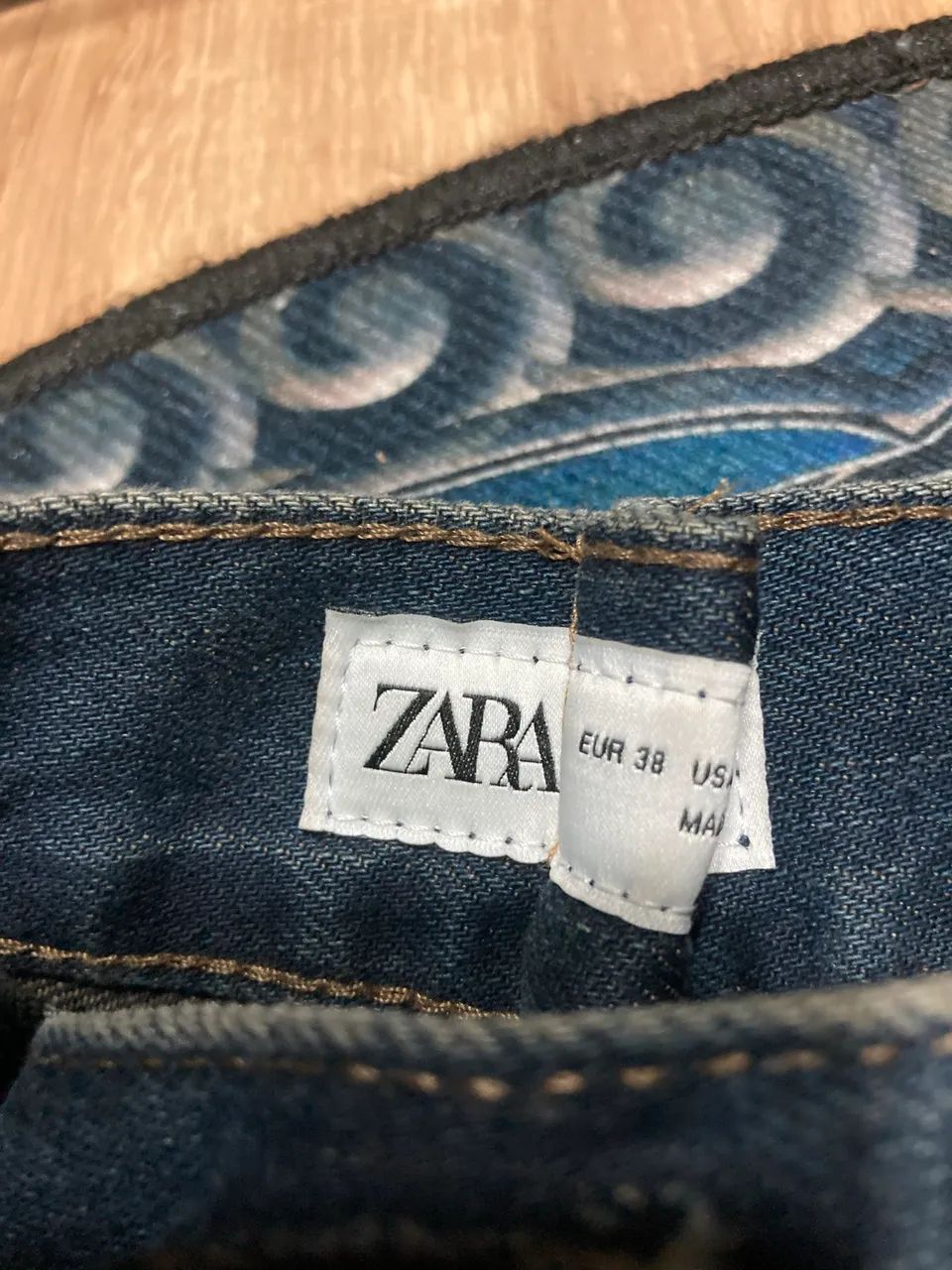 Calça jeans bootcut/flare zara  - Foto 2