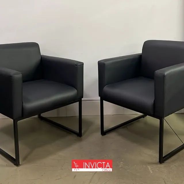 POLTRONA PARA COMPOR SUA RECEPÇÃO/ESCRITÓRIO/SALAS E AFINS - Foto 3