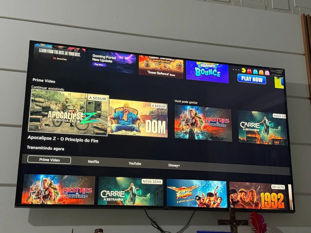 Vendo linda smart tv 75 polegadas LG uhd ia thing 