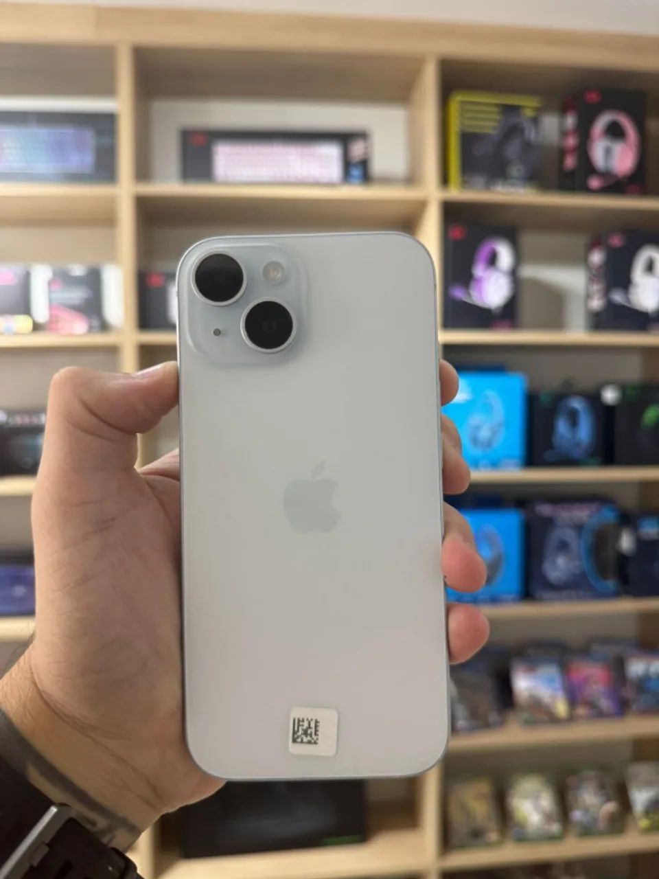 iPhone 15 128gb Azul - Até 12x sem juros, Loja Física