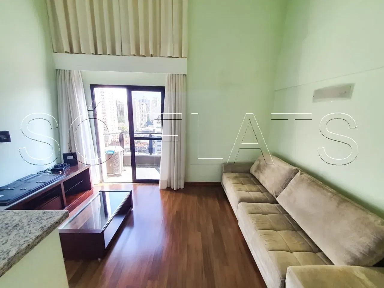 Duplex mobiliado em Moema com suíte e varanda no Flat Place Vendome - Foto 2