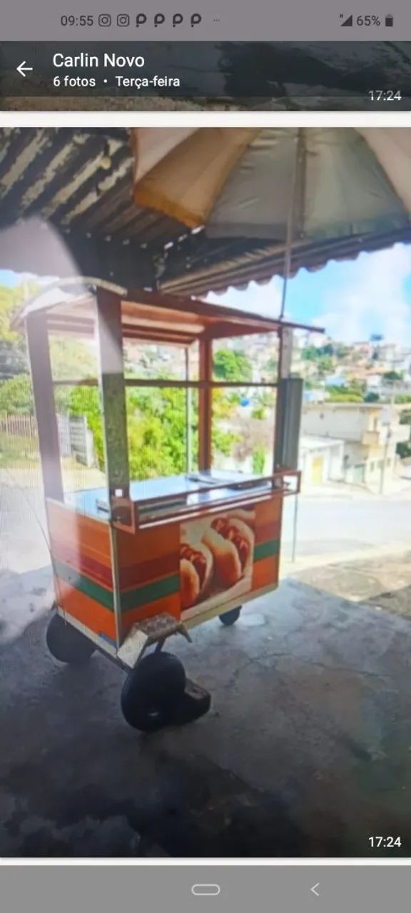 VENDO CARRINHO DE CACHORRI QUENTE  - Foto 2