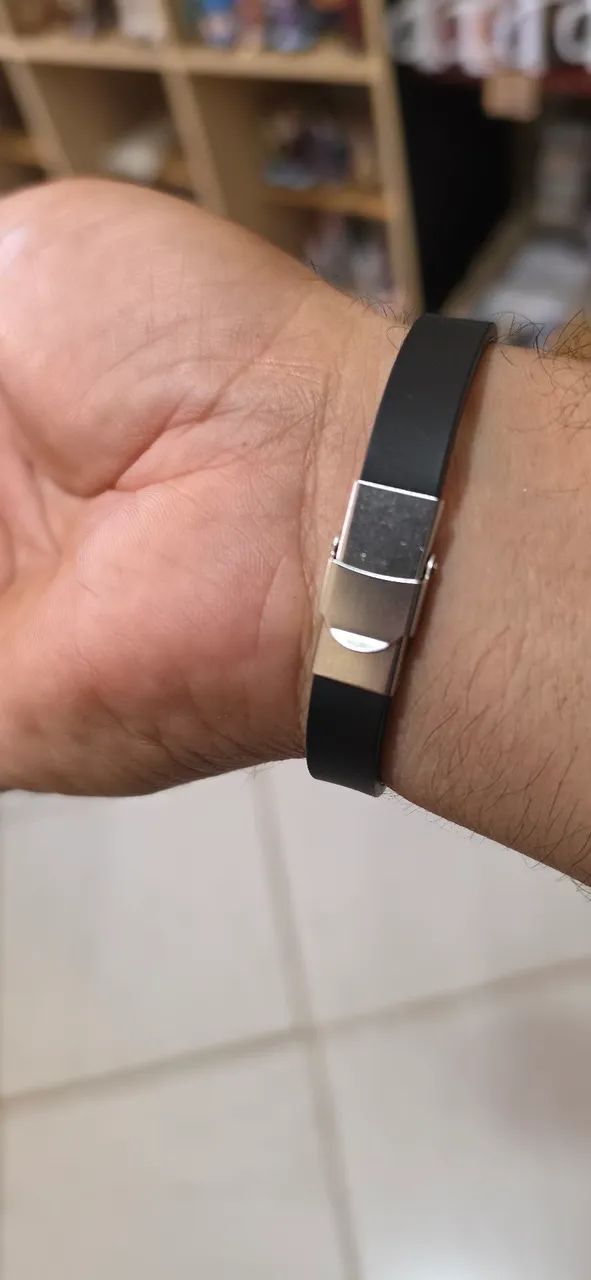 Pulseira Pai Nosso com Oração Gravada Unissex - Nova - Foto 4