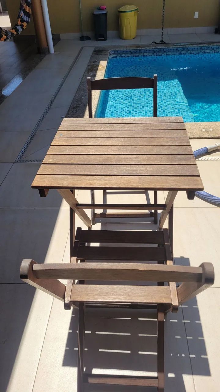 Conjunto de mesa com 2 cadeiras Mestra - Foto 2