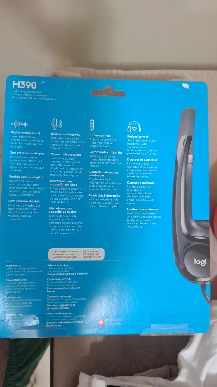 Fone com microfone  - Foto 3