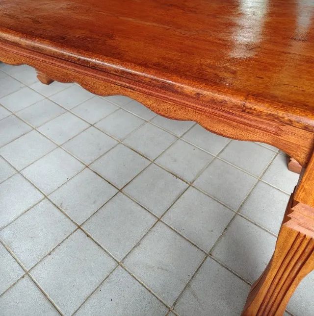 *** Belíssima mesa em madeira maciça de angelim ***  - Foto 3