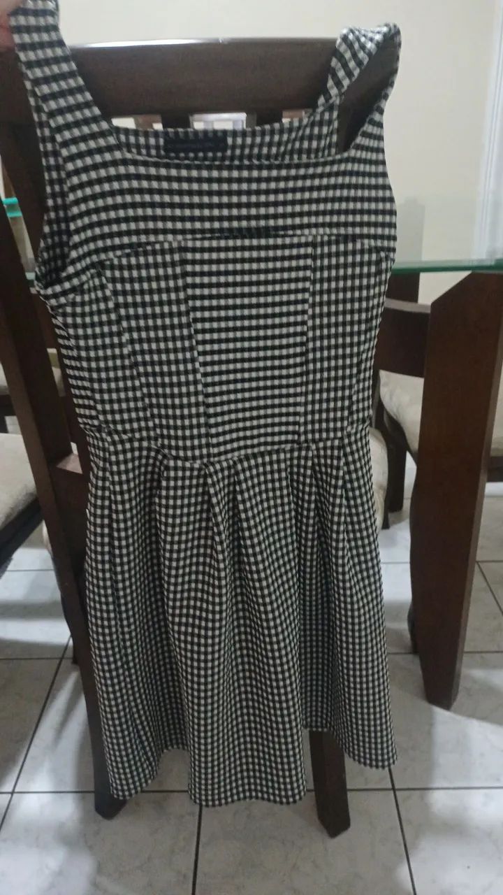 Vestido xadrez  - Foto 3