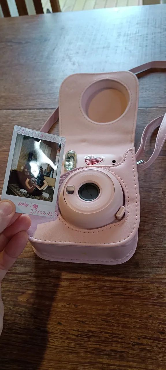 Camera instantânea polaroid Instax nova  - Foto 5