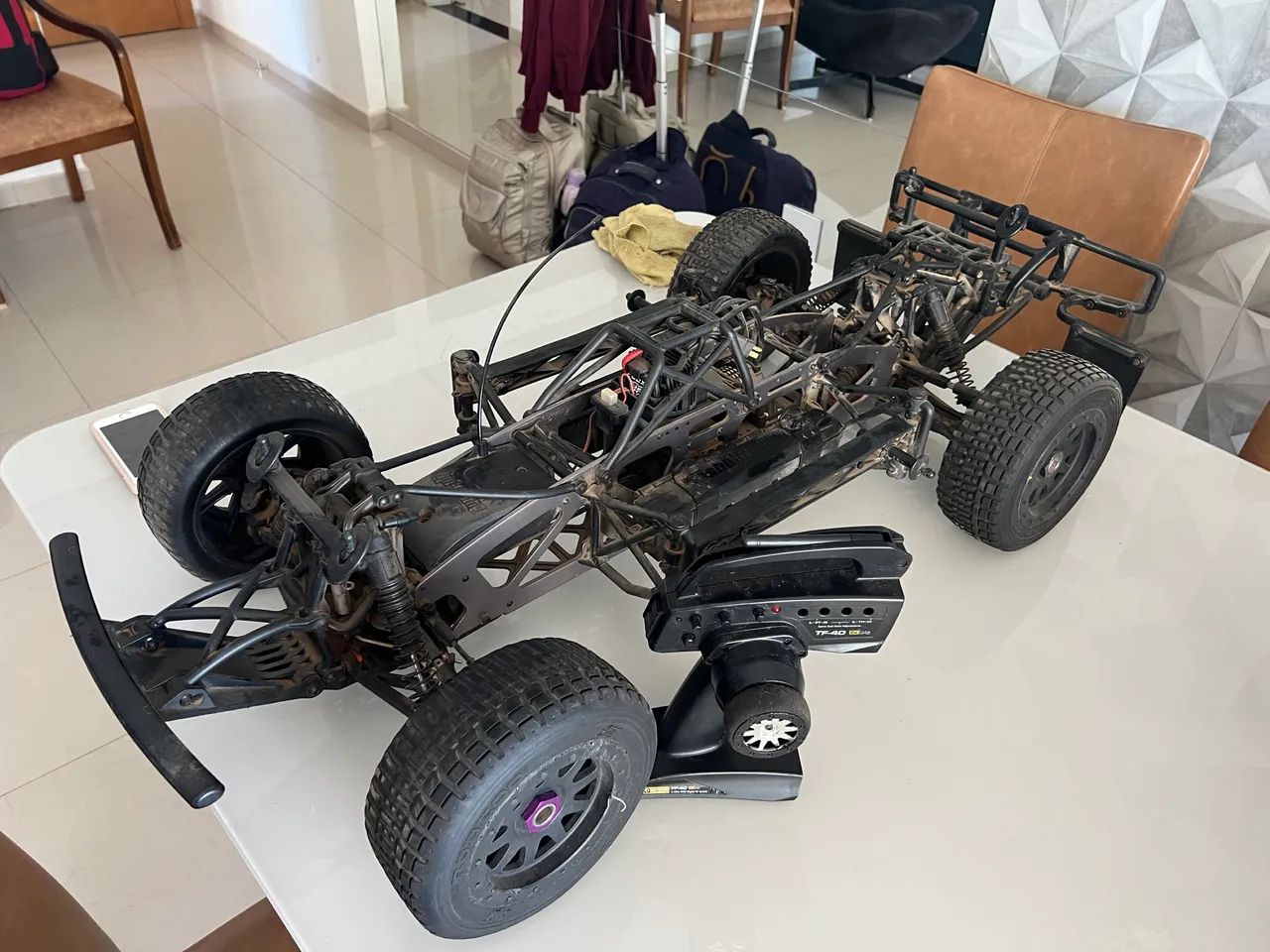 * HPI Super 5SC Flux 1/5 Brushless 8S Castle Zero + Rádio - Foto 5