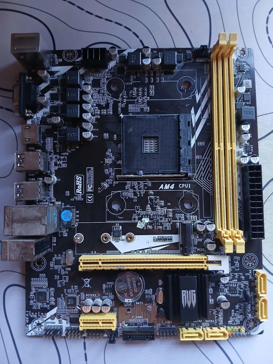 Placa mãe A520 Revenger AM4