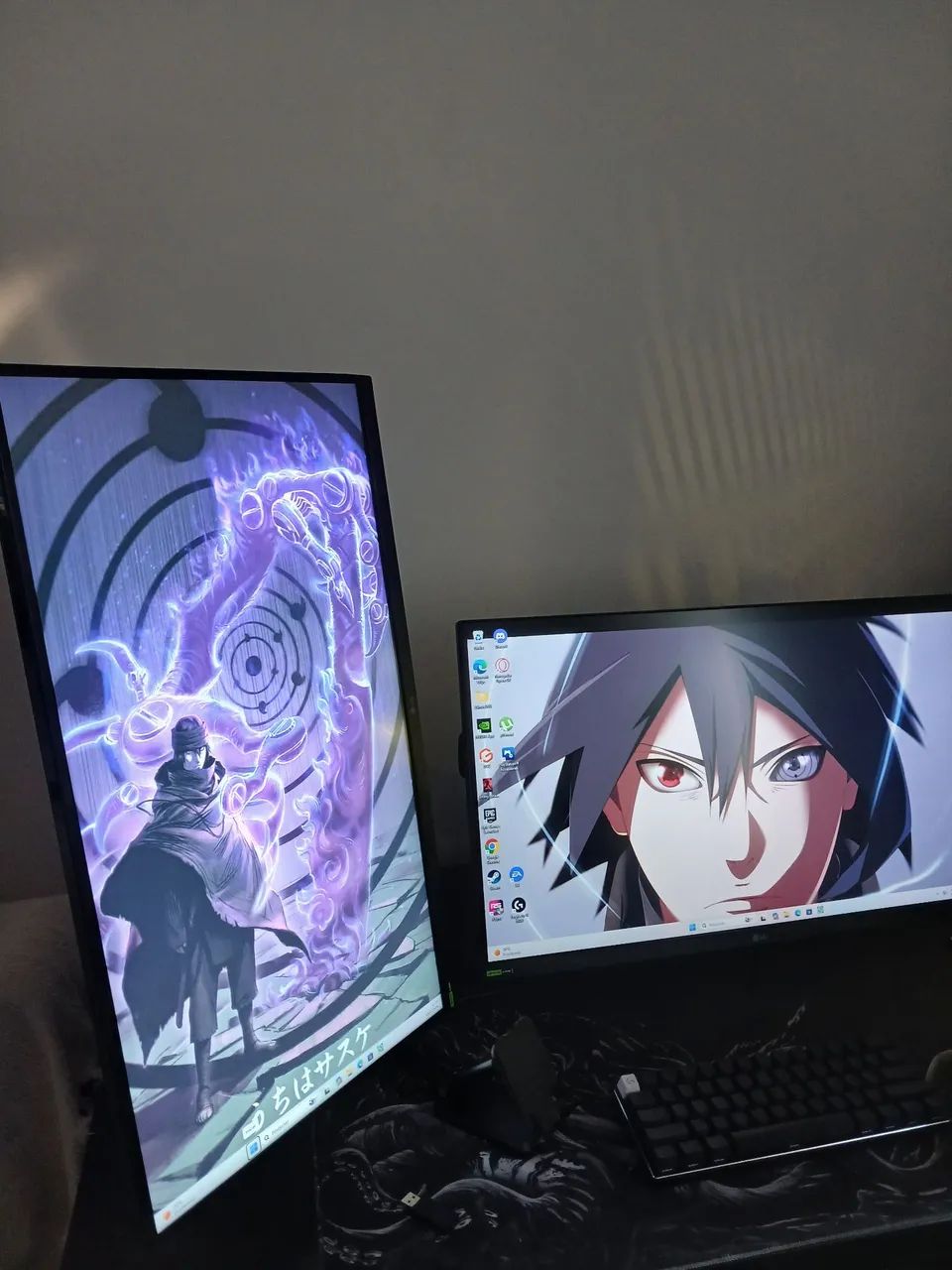 Monitor gamer lg com braço articulado - Foto 3