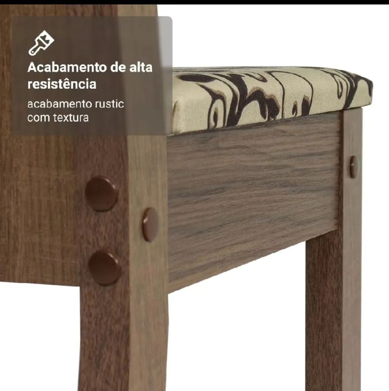Conjunto Sala de Jantar com 6 Cadeiras - Foto 4