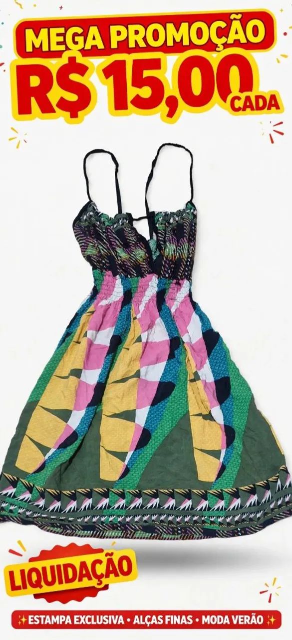Vestidos 15,00 cada - Foto 2
