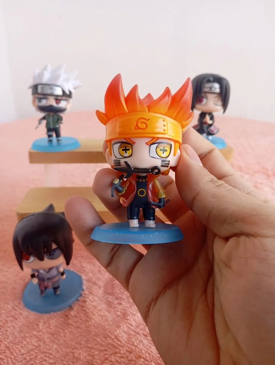 Kit 6 Bonecos Naruto Shippuden - Coleção Mini Figures - Foto 5