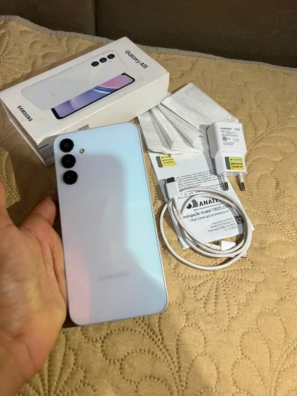 Samsung A15 256G Completo Com Nota 