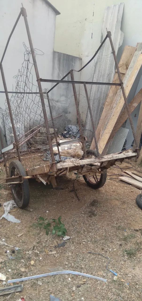 Carrinho de reciclagem 