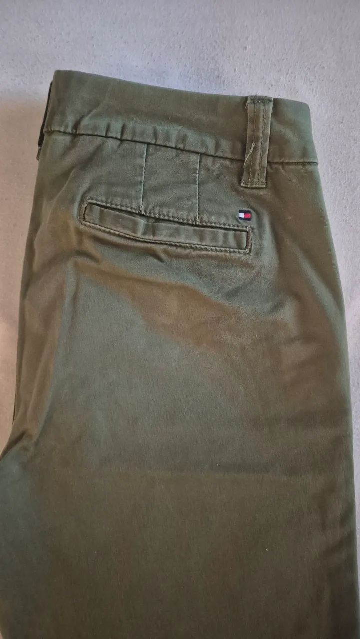 Calça social verde Tommy Hilfiger - Foto 2