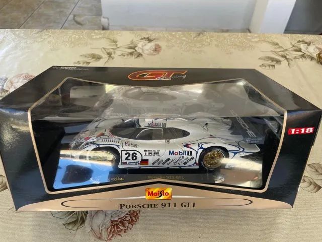 Modelo PORSCHE 911 GT1 Le Manns 1998 Escala 18:1 RARIDADE PARA