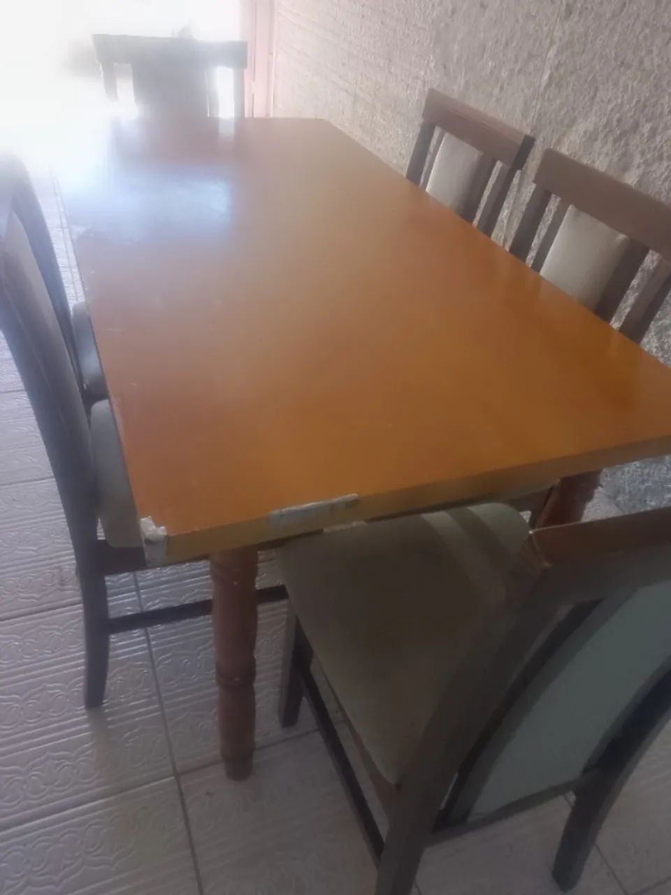 Mesa com 6 cadeira - Foto 3