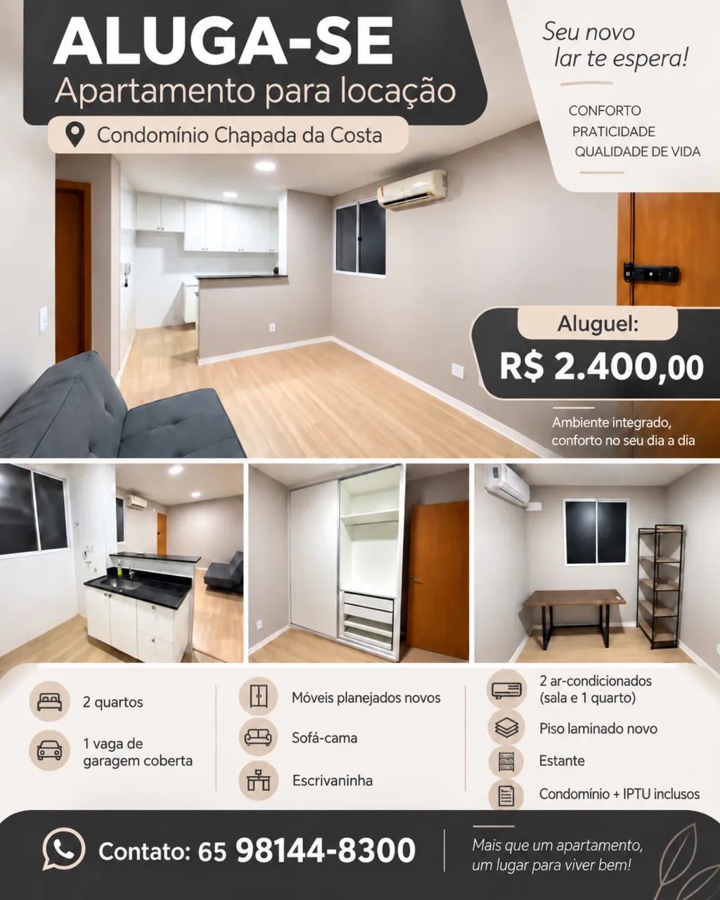 Apartamento Chapada da Costa