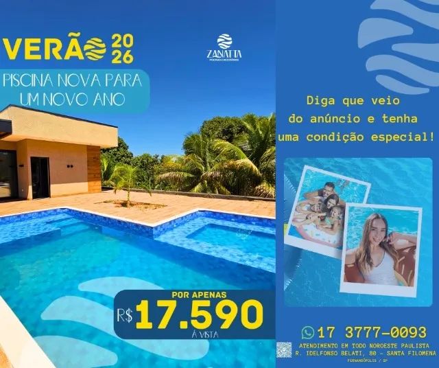 Piscina de vinil 10m² - Foto 4