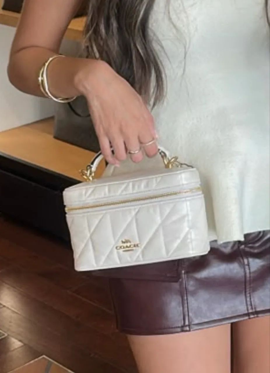 Bolsa Coach - Estilo Frasqueira 