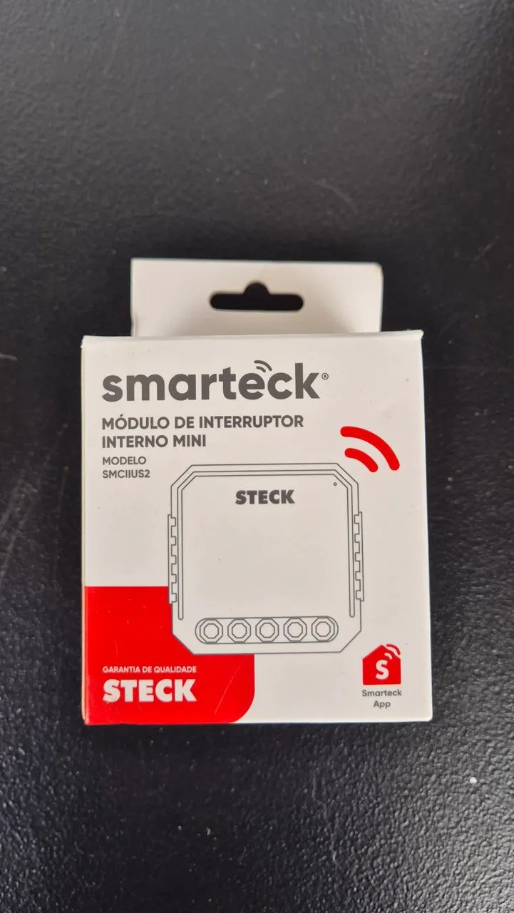 Módulo Interruptor Inteligente Smarteck Steck Mini - Automação Residencial