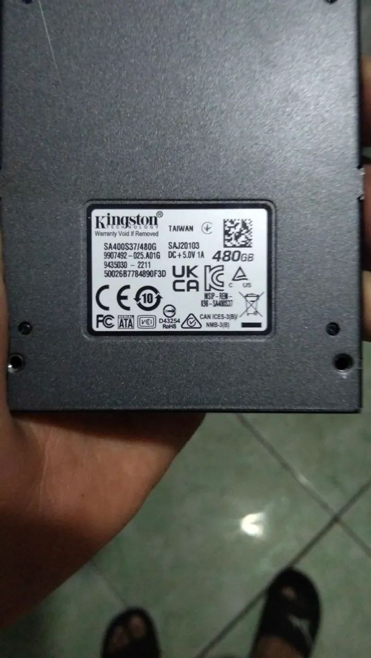 SSD 480GB da kingston  - Foto 2
