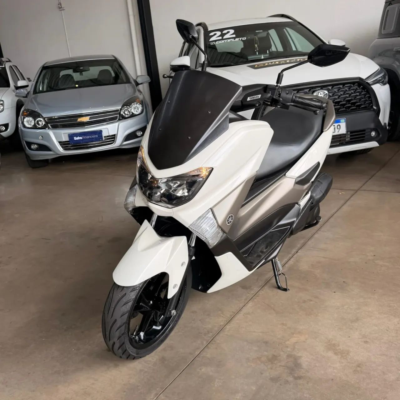 YAMAHA NMAX 160 ABS BRANCO 2017