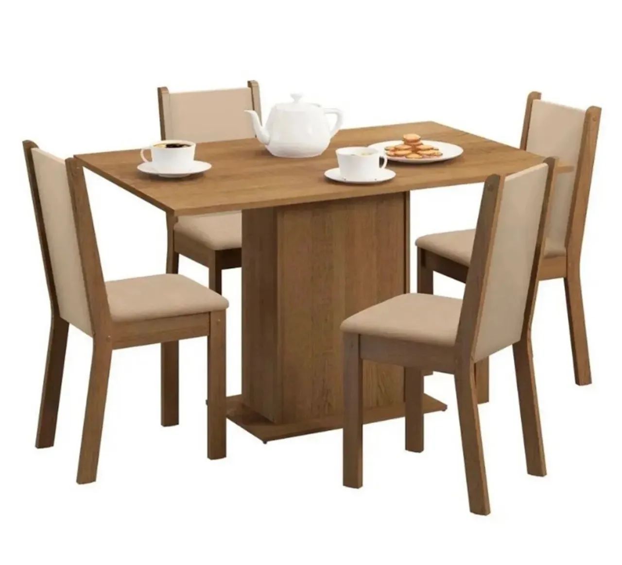 Mesa com 4 cadeiras