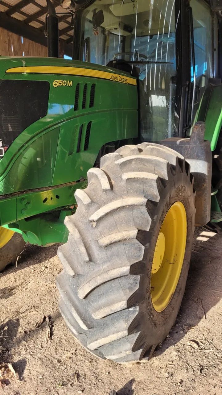 Trator John Deere 6150M - Pouco rodado - Foto 5