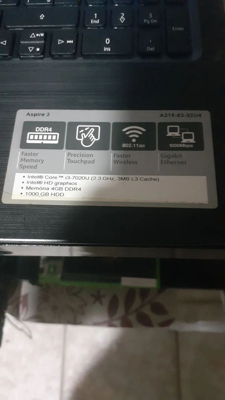 Notebook Acer A315 Slim  - Foto 2