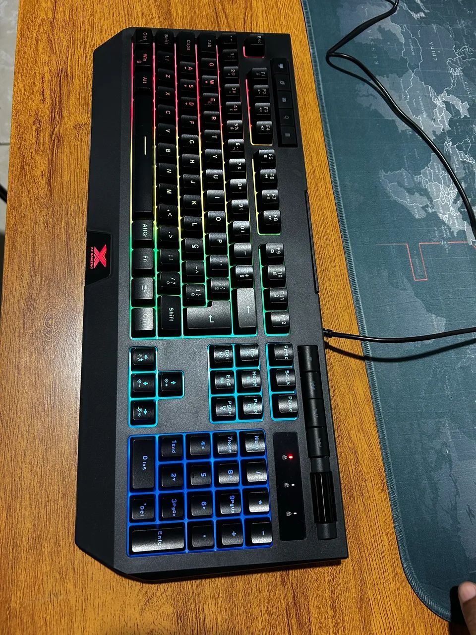 Teclado Gamer com RGB Anti-Ghosting 