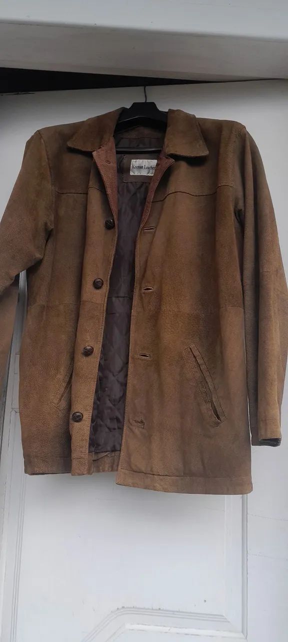 Keenan Leather - Casaco sobretudo importado da Inglaterra  - Foto 2