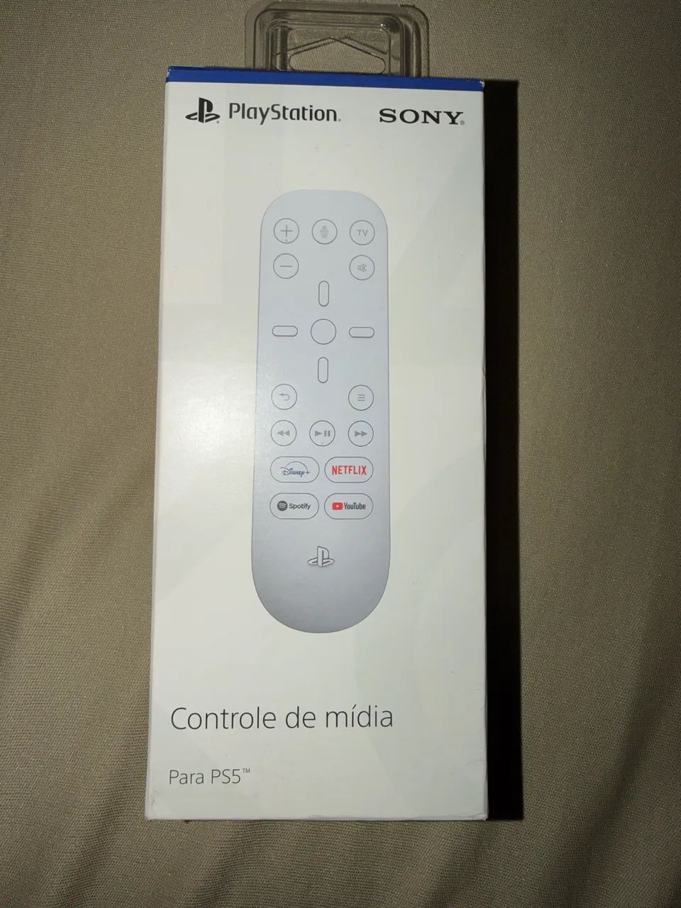 Controle de Mídia para PS5