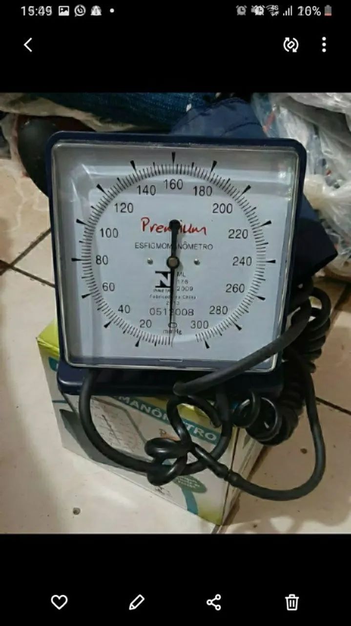APARELHO DE MEDIR PRESSÃO 