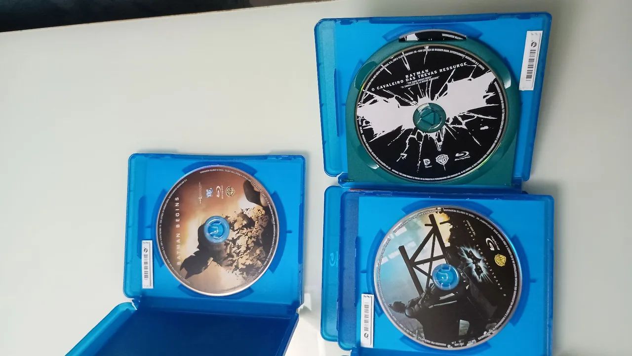 Trilogia Batman Dark Knight BLUE Ray  - Foto 3