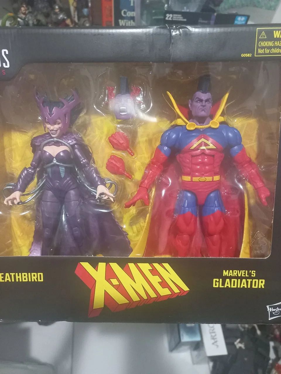 Marvel legends rapina e gladiador hasbro
