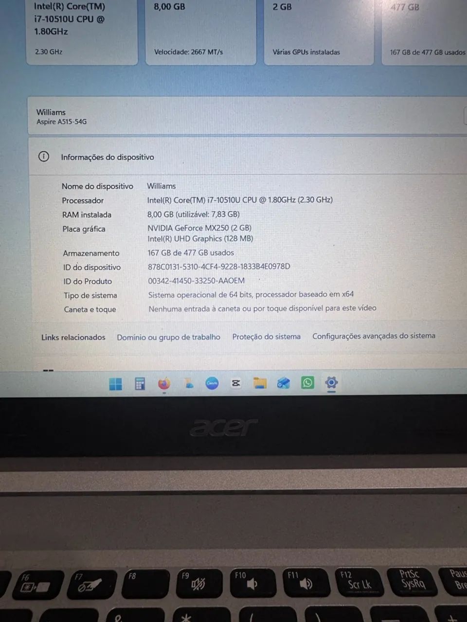 notebook acer - Foto 2