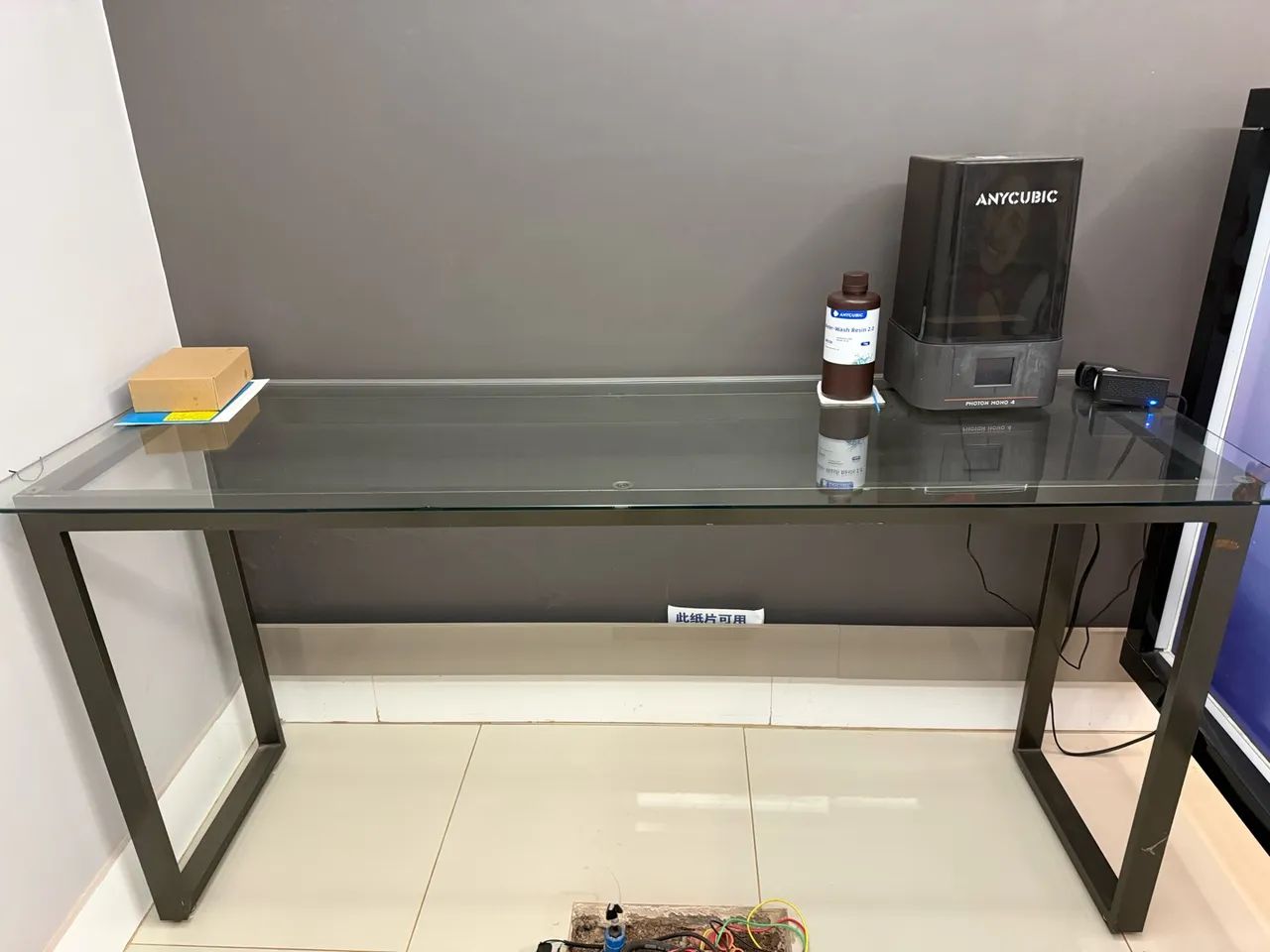Mesa de vidro 