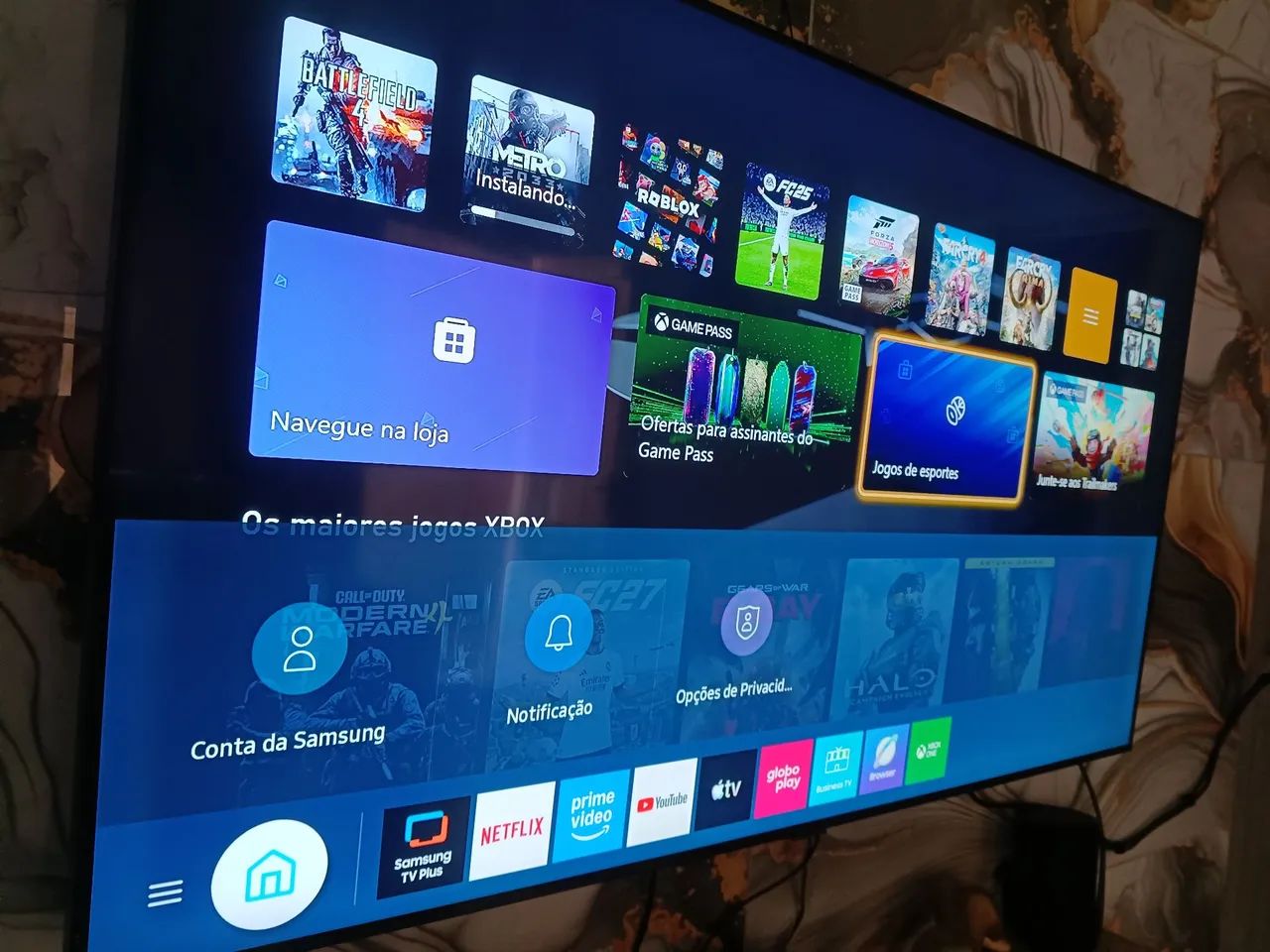Samart tv Samsung 55 polegadas  - Foto 5