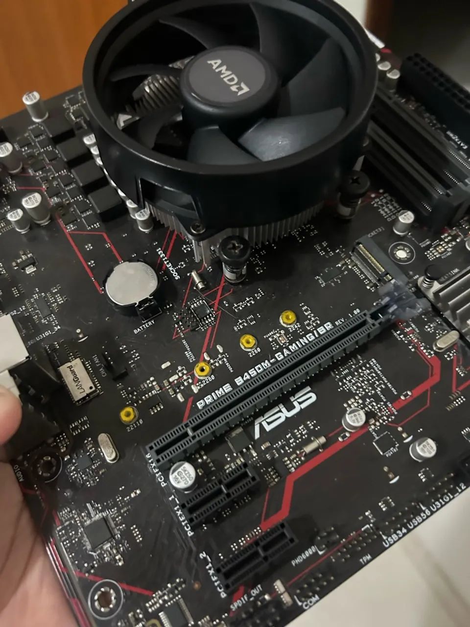 Defeito - ASUS Prime B450 Gamming/BR  - Foto 2