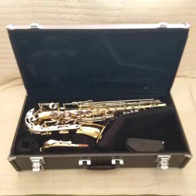 Sax Alto Yamaha Yas 23 Dourado - Foto 5