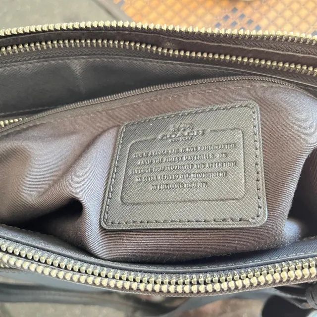 Bolsa preta coach grande - Foto 3