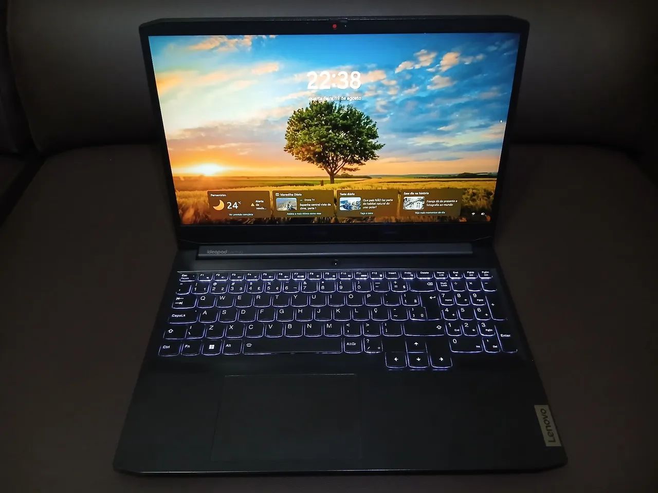 Oportunidade,  notebook Lenovo super novo.