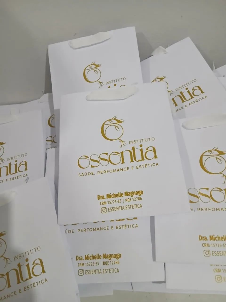 Bolsa de Papel Personalizada - Vários Modelos (Whts *)