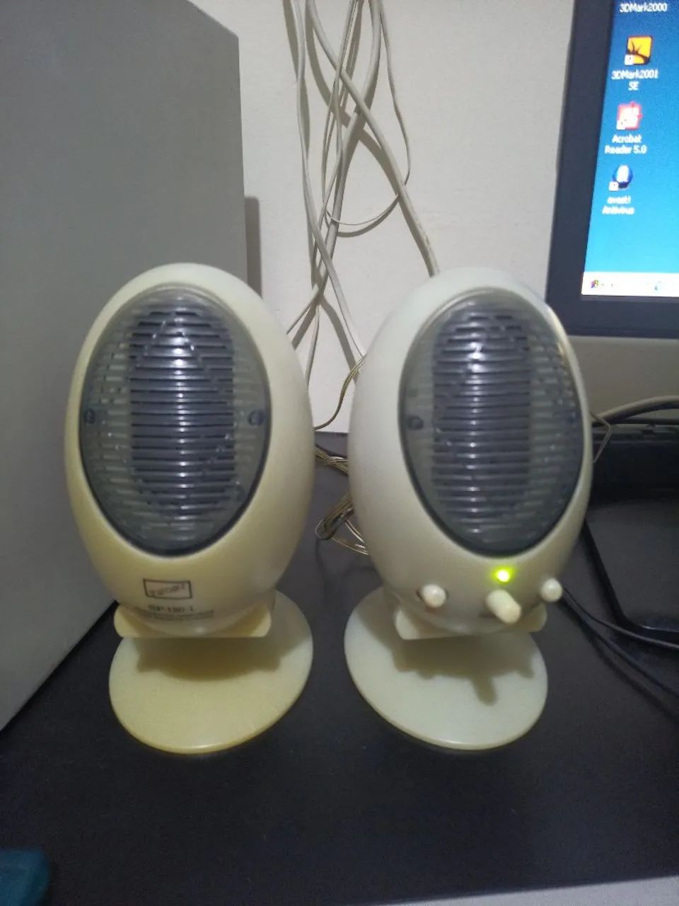 Computador antigo com kit multimídia transparente  - Foto 5